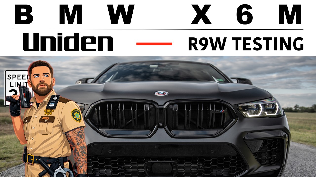 BMW X6M - Beat Speeding Tickets With Uniden R9 Radar and LiDAR Defense