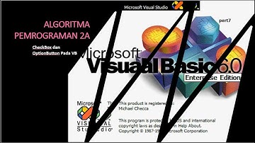 [LAB TI] Praktikum Online Algoritma & Pemrograman 2A - Pertemuan 7 Check & OptionButton VisualBasic