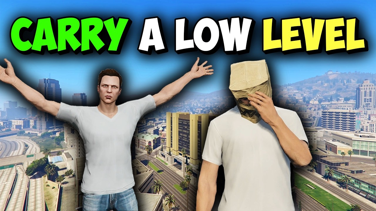 Can I Carry a Low Level in this Heist in GTA Online? | Loser to Luxury S4 Ep 64
