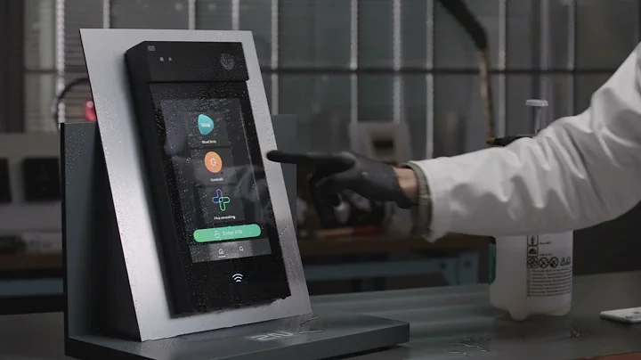 All-glass 10” video intercoms vs. Gloves 🧤s | 2N IP Style under heavy endurance testing | Bumper