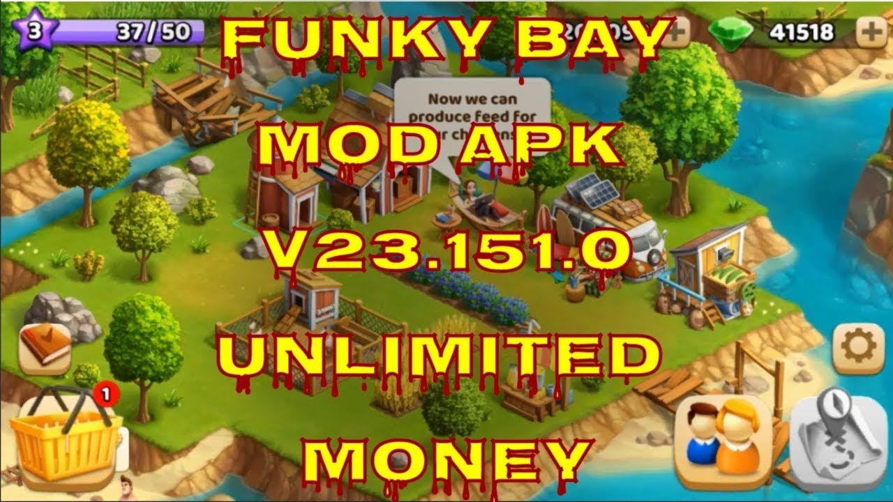 Funky Bay Coins and Gems Hack by DeepByteDigger - 