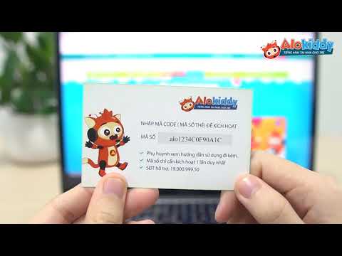 Video [AloKiddy] HƯỚNG DẪN KÍCH HOẠT KHÓA HỌC TIẾNG ANH CỦA... - YouTube