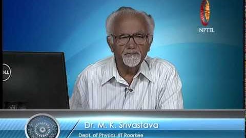 Mod-03 Lec-06 Coherence and Application of Interference