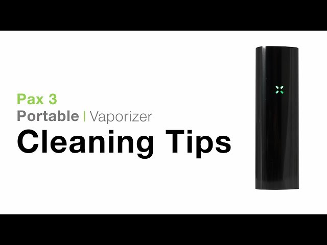 elf bar vape uk Pax 3 Cleaning Tips