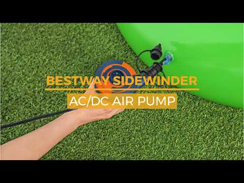 Электрический воздушный насос Bestway Sidewinder переменного/постоянного тока Электрический воздушный насос Bestway Sidewinder переменного/постоянного тока