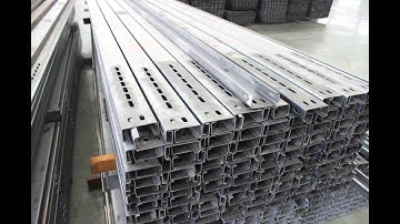 Solar Frame Roll Forming Machine |  Full Automatic Solar Channel Roll Forming Machine