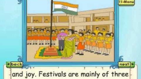 Learn Evs - Class 3 - Our Festivals (Part-1) - Animation