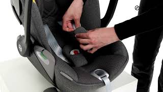 How to Take Out the Newborn Inlay I Cloud T i-Size Car Seat I CYBEX