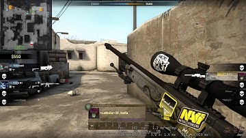 1v5 Ace Clutch HaKa Loboda! and no scope awp