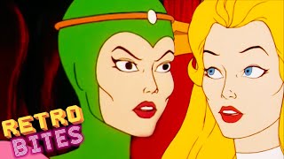 Mortella Captures Adora and Bow | She-Ra: Princess of Power | Retro Bites @RetroBites
