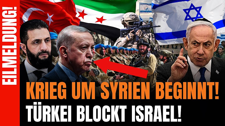 🚨UNFASSBAR!! Türkei & Syrien im Gegenangriff – Israel startet Angriffe zur Teilung Syriens!