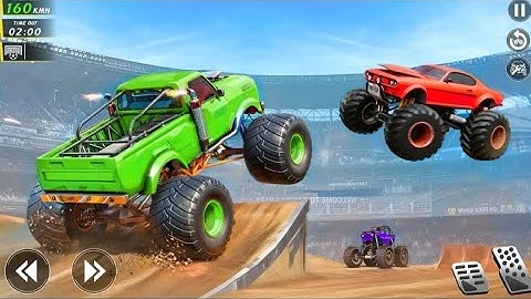 Monster Truck Mega Ramp Stunt Racing 3D -Extreme Race 2025 Video No-1#Gamerpr07 @vayu22 @rmigamerz 