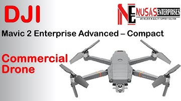 DJI Mavic 2 Enterprise Advanced - Compact Commercial Drone | Best Drone Camera with Thermal Camera