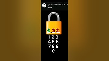 good guess but wrong #guessthecode #lock #shorts #code