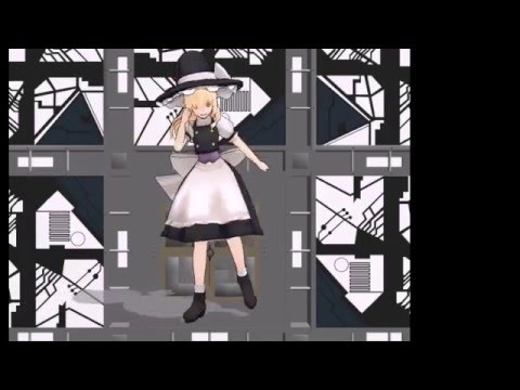 [東方ＭＭＤ]魔理沙に夏恋花火躍らせてみた