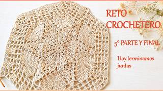 🔴5° PARTE | Reto Crochet | Tejemos Juntas en Mi Rincón del Tejido | EN VIVO