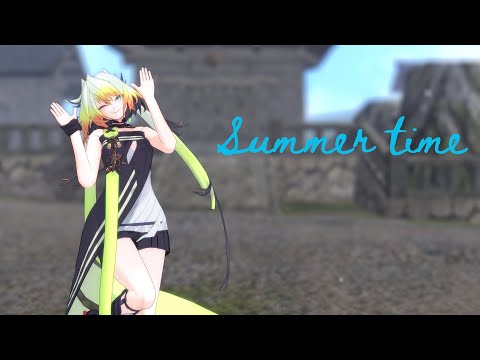 【メリッサ・キンレンカに】summer time 踊っていただいた　【にじさんじMMD】