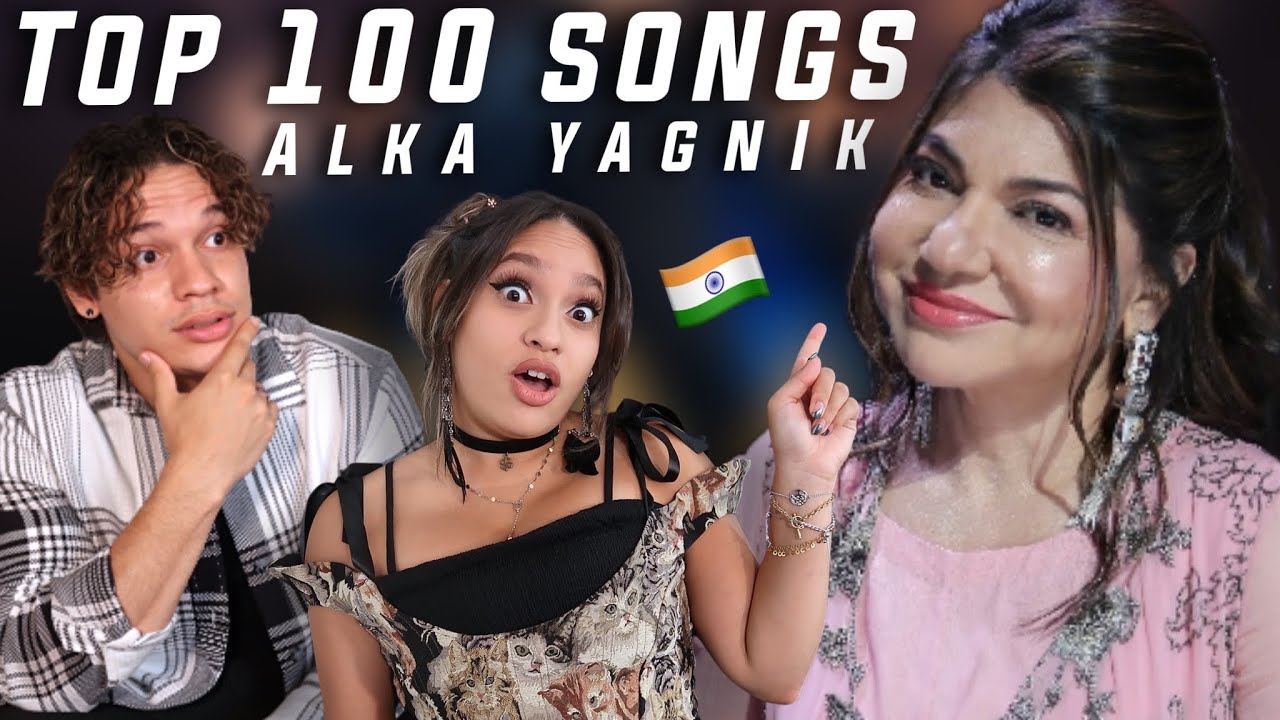 One Of Our Favourite Female Indian Voices | Latinos React to Top 100 Songs of Alka Yagnik