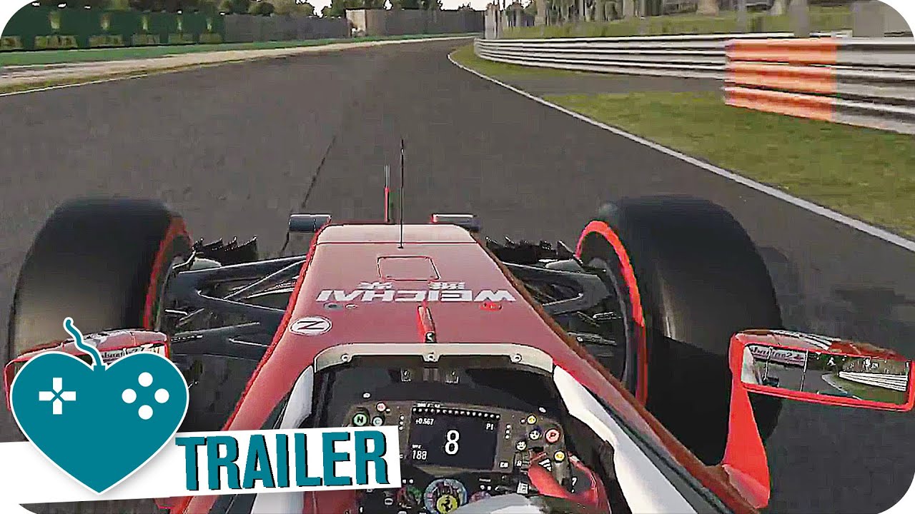 F1 2016 Monza Gameplay Trailer (2016) PS4, Xbox One, PC Game
