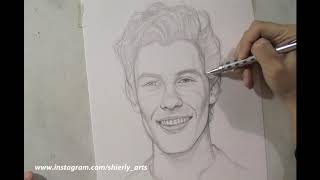 Two Hours Sketch Of Shawn Mendes