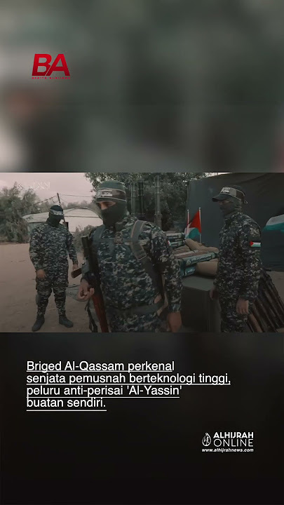 Peluru anti-perisai ‘Al-Yassin’ ciptaan Briged Al Qassam berkualiti tinggi.