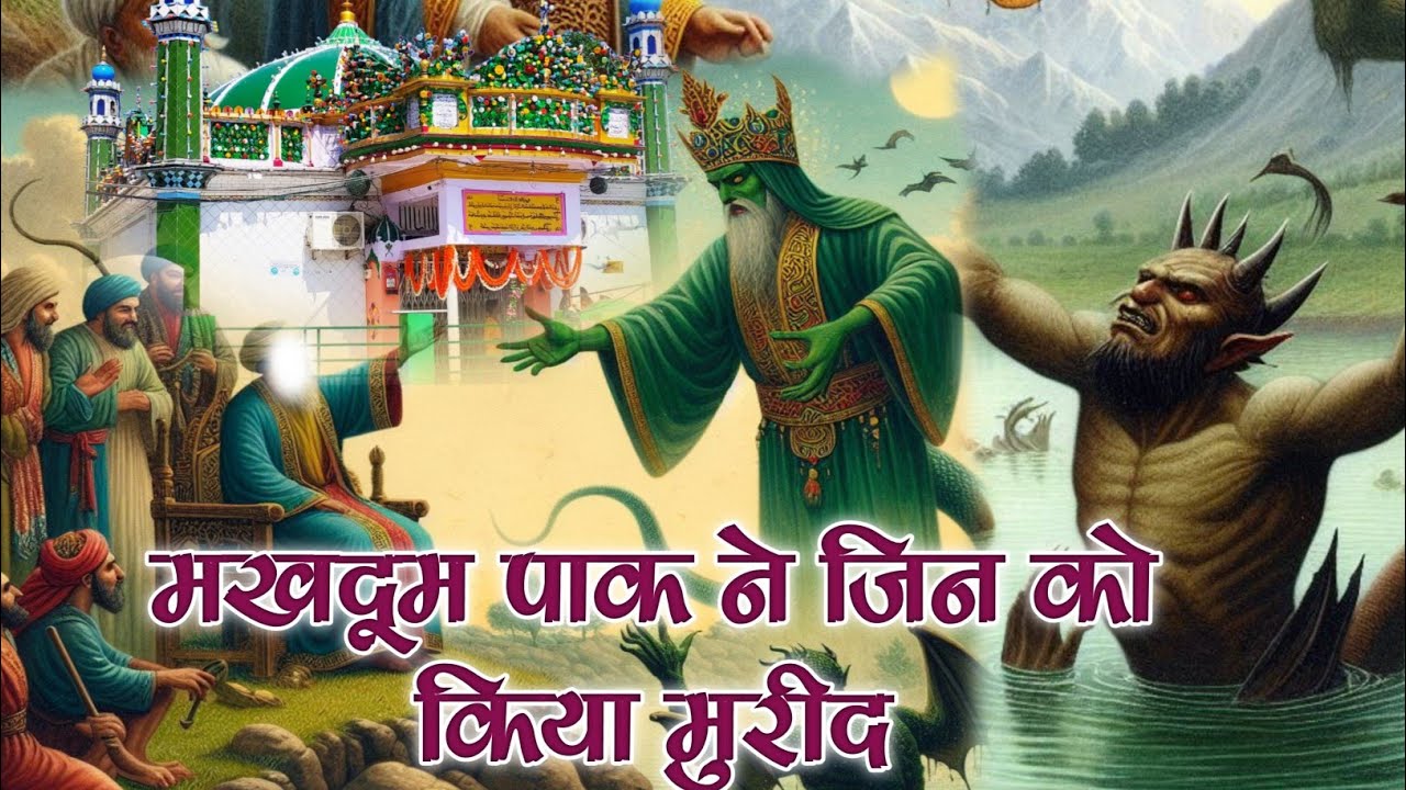 मखदूम अशरफ ने किया जिन को मुरीद।। Kichhouchha Sharif History!! Makhdoom Ashraf Ka Waqia