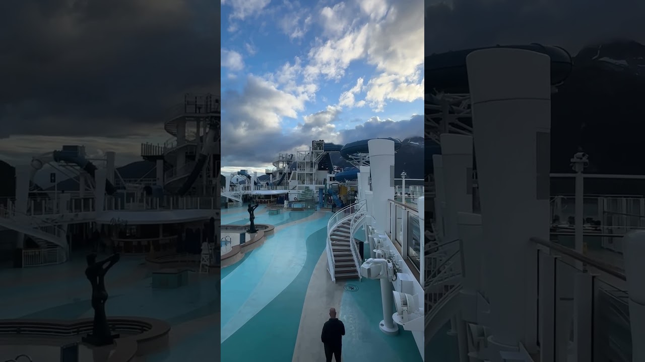 Norwegian Cruise arriving Skagway Cruise Terminal, Skagway, Alaska