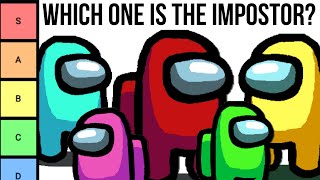 Ranking every Among Us color based on how SUS they are...