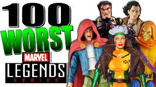 The 100 WORST Marvel Legends Ever! Wealth