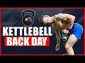 KETTLEBELL PULL (BACK) WORKOUT! Just 1 kettlebell needed! Build your back at home!