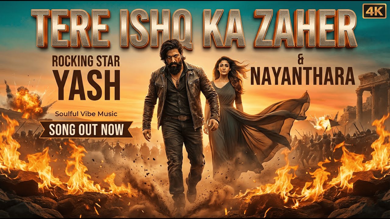 💔 Tere Ishq Ka Zaher - Toxic Song | Yash - Nayanthara | Most Sad Emotional Song 2026