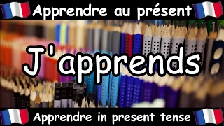 APPRENDRE (To Learn) Conjugation Song - Present Tense - French Conjugation - Le Verbe APPRENDRE