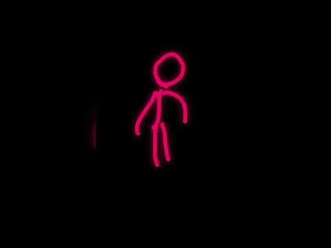 Rainbow stick man