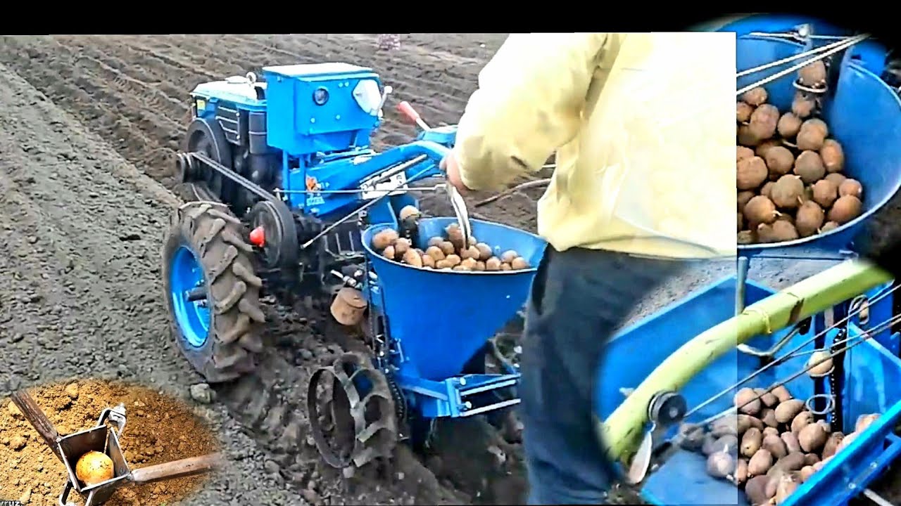 Potato Seed Drills Machines! 