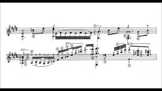 Chopin-Tarrega - Nocturne Op. 9 No. 2 for guitar solo (audio + sheet music) chords