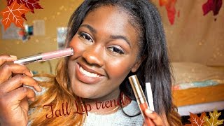 Fall Lip Trends For Dark Skin