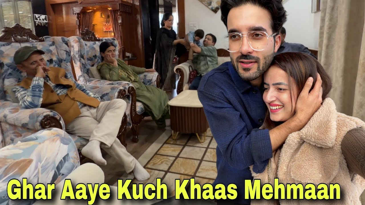 Ghar Aaye Kuch Khaas Mehmaan || Mujhe Mila Surprise || Jyotika and Rajat