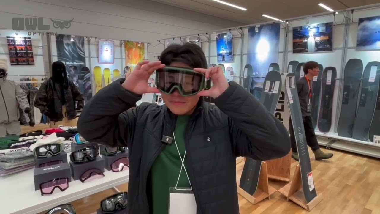 OWL optical商品紹介】：スノーボード ゴーグル マグネットレンズ 調光