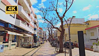 Quarteira, April 2023  Walking Tour  – Portugal 4K 60fps