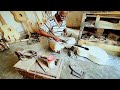 Interesting guitar making process  musical instrument master