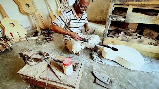 Interesting Guitar making process || musical Instrument Master