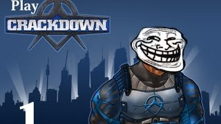 Lets Play: Crackdown: Part 1 "Action League NOW"