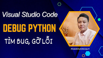 Tìm Bug, gỡ lỗi (Debug) Python trên Visual Studio Code