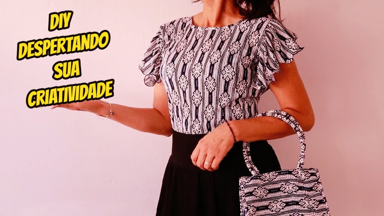 BLUSA FÁCIL DESIGNER EXCLUSIVO DO CANAL DIY Luciete Vasconcelos
