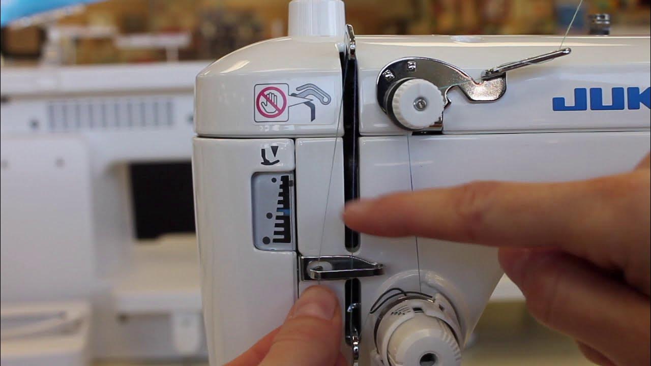 How to thread the Juki TL18QVP YouTube