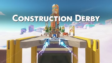 ASTRO BOT Construction Derby 100% Walkthrough Gameplay - All Bots and Puzzle Pieces