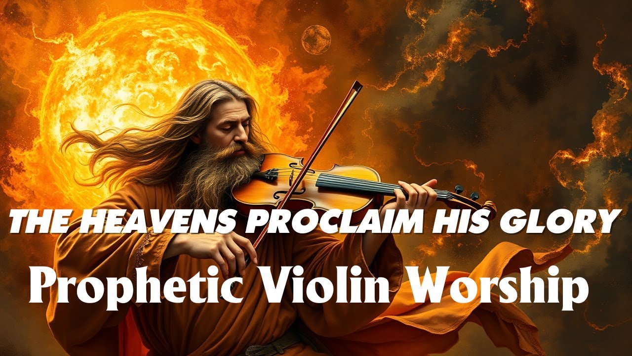 Prophetic Violin Worship | THE HEAVENS PROCLAIM HIS GLORY | Deep ...