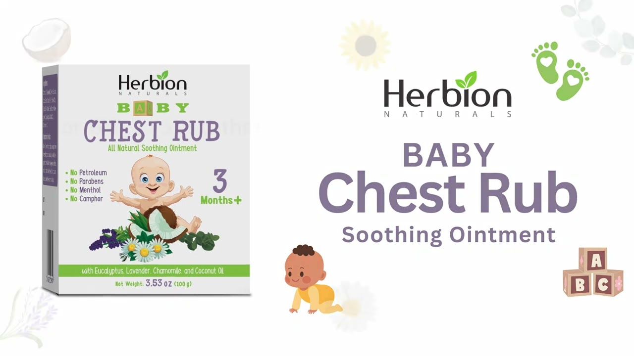 Herbion Baby Chest Rub | Soothes Baby Naturally