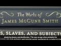 James McCune Smith - the first African American doctor and his links to Glasgow