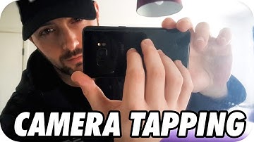 ASMR LoFi  Fast Camera Tapping In Mirror Only Natural Nails